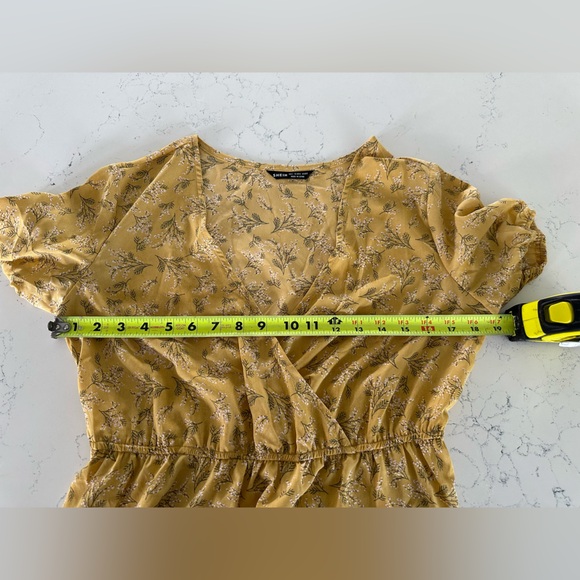 SHEIN Dress. Size L (8/10) Long, mustard colour. Excellent condition - Picture 5 of 5